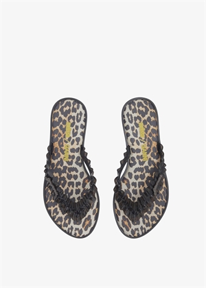 Melissa flip flop sandal Black D10200028 Ganni 